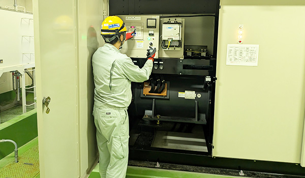 聖籠町上水道配水場